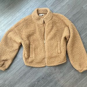 Express Teddy Bear Jacket- size small